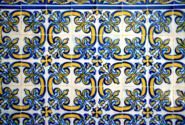 Tiles of Loios convent in Santa Maria da Feira, Portugal