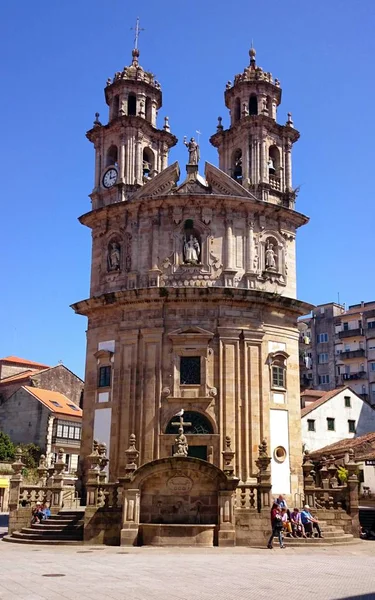 Kirche Peregrina Pontevedra Spanien — Stockfoto