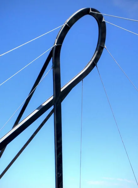 Ponte Peões Santarém Portugal — Fotografia de Stock