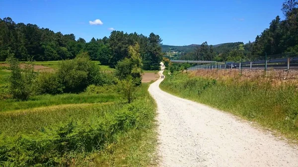 Camino Portugués Santiago España — Foto de Stock