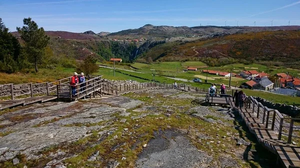 Rocks Delivering Stones Arouca Park Portugal — Stock Photo, Image