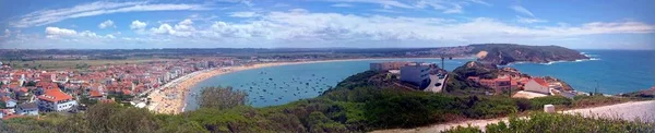 Portekiz'de Sao Martinho do Porto Bay Panoramik
