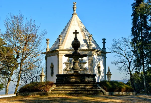 Chapel Park Bom Jesus Braga Portugal World Heritage — Stock Photo, Image