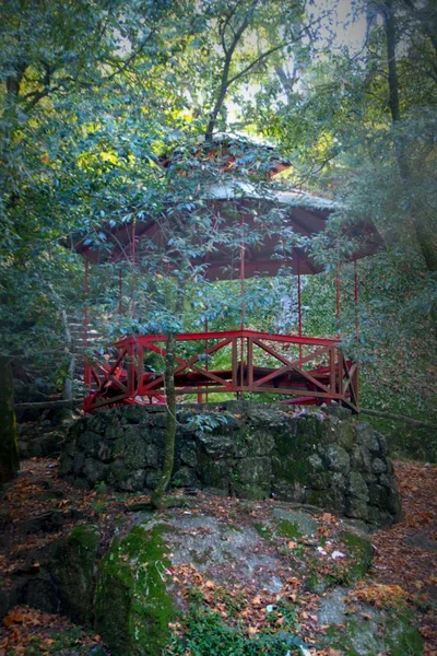 Park Van Bom Jesus Braga Portugal Werelderfgoed — Stockfoto