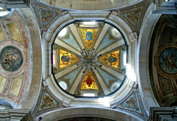 All Interno Della Chiesa Bom Jesus Braga Portogallo Patrimonio Mondiale — Foto Stock