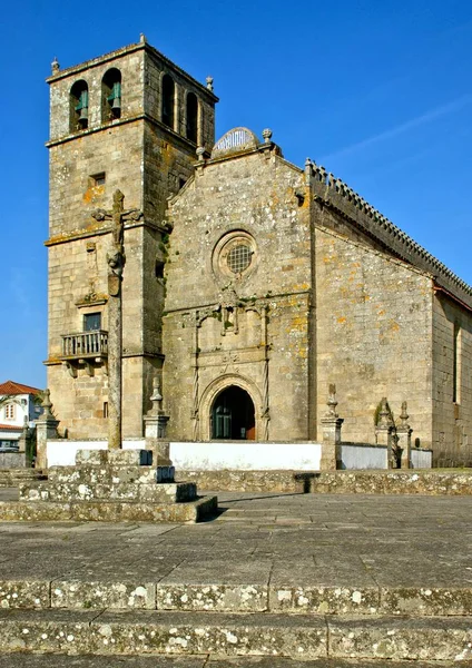 Kostel Nkú Francisco Azurara Vila Conde Portugalsko — Stock fotografie