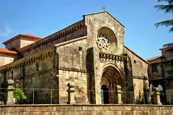 Det Romanska Klostret Paco Sousa Penafiel Portugal — Stockfoto