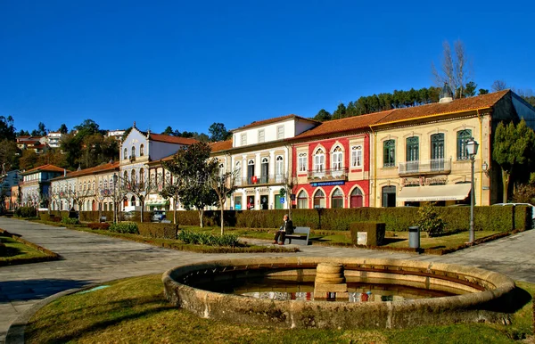 Square Cabeceiras Basto Portugália — Stock Fotó