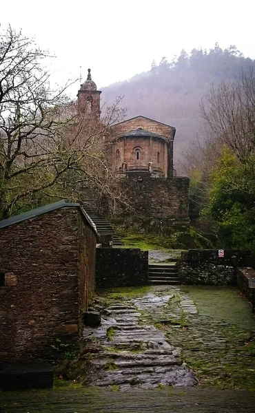 Monastery Caaveiro Galicia Spain — Stock Photo, Image