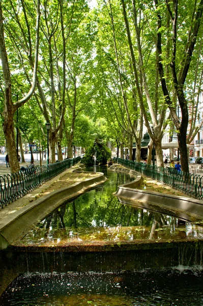 Jardim Avenida Liberdade Lisboa Portugal — Fotografia de Stock