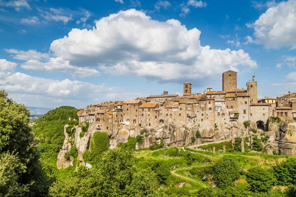 Ville médiévale de Vitorchiano en Latium, Italie — Photo