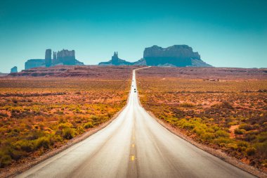 Monument Valley, Abd'de klasik otoyol manzarası