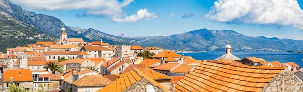 Town of Korcula, Dalmatia, Croatia — Stock Photo, Image