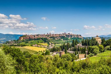 Orvieto, Umbria, İtalya'nın eski şehir