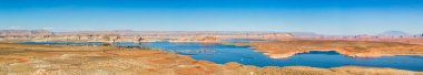 Lake Powell panorama, Arizona, USA clipart