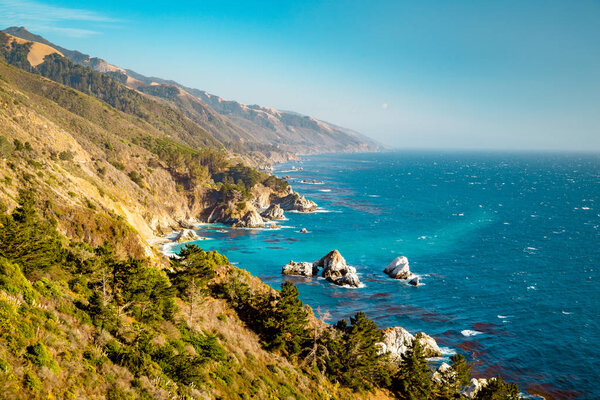 Биг-Сур, Центральное побережье Калифорнии, США
