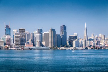 San Francisco skyline, California, USA clipart