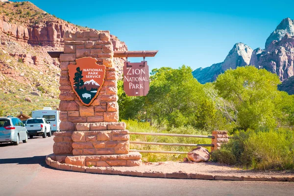 Zion National Park, Utah, Stati Uniti d'America — Foto Stock