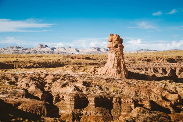 Vista Panoramica Del Bellissimo Paesaggio Desertico Con Formazioni Pietra Arenaria — Foto Stock