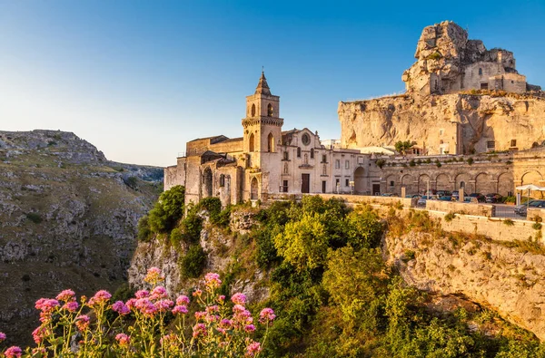 Ancient Town Matera Sassi Matera European Capital Culture 2019 Beautiful — Stock Photo, Image
