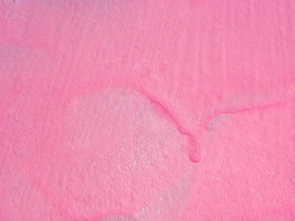 Абстрактный Фон Нежного Розового Цвета Розовая Краска Распространяется Стене — стоковое фото