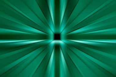 Soyut radyal bulanık yüzey turkuaz tonlarda. Radyal, yayıcı, yakınsayan çizgilerle soyut mavi arkaplan.