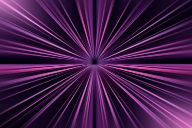 Pembe ve siyah renklerde soyut radyal bulanık yüzey. Radyal, ayrışan, yakınsayan çizgilerle soyut mavi arkaplan.