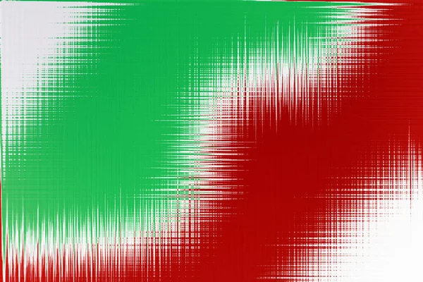 Abstrakt Gröna Röda Och Vita Vertikala Och Horisontella Bildlinjer Perfekt — Stockfoto