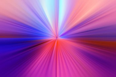 Radyal bulanıklığın soyut yüzeyi leylak, pembe, mavi tonlarda. Soyut leylak, pembe, mavi arkaplan radyal, ayrışma, kesişen çizgiler.