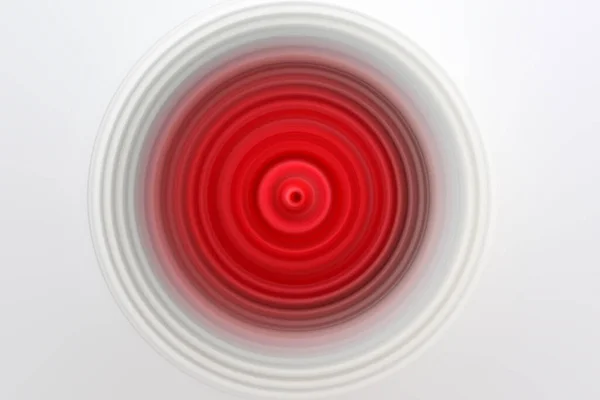 Flou Radial Abstrait Dans Les Tons Rouge Gris Modèle Cercle — Photo