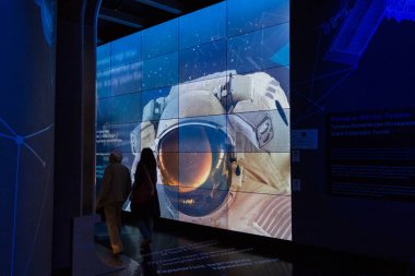 Nur-Sultan (Astana), Kazakistan, 22.08.2017 - Expo-2017, uzay araştırmaları konulu sergi