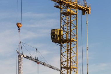 kule inşaat vinci, inşaat, yüksek binalar