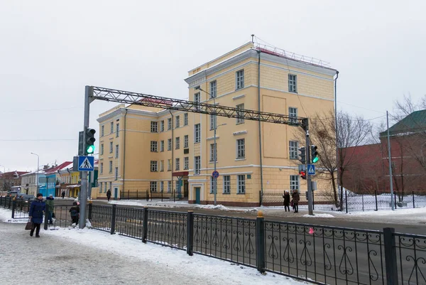 Budova Západní Kazachstánské Univerzity Pojmenovaná Utemisové Uralsku — Stock fotografie