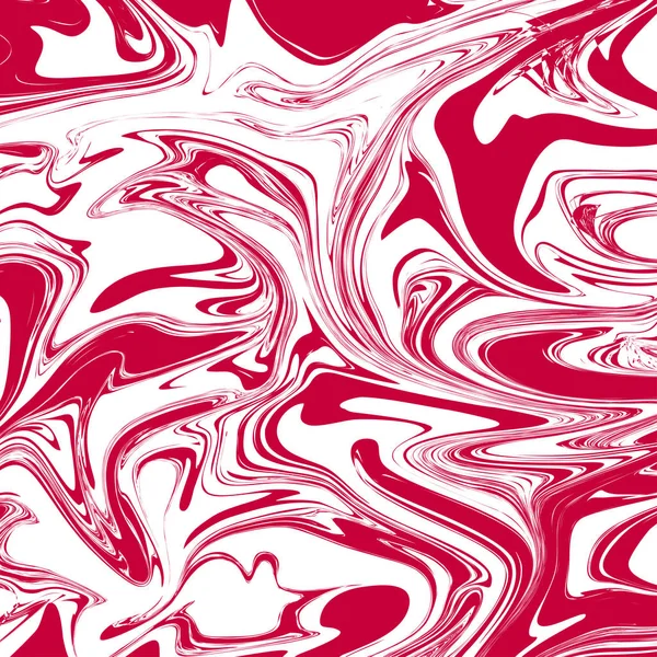 Roter Samt flüssiger Marmor Hintergrund — Stockvektor