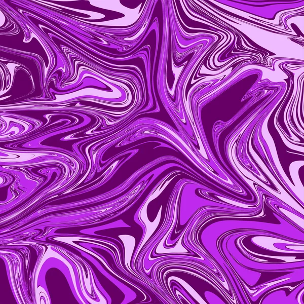 Violet Rose liquide fond de marbre — Image vectorielle
