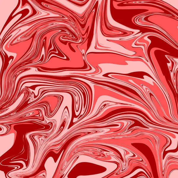 Mattone rosso liquido marmo sfondo — Vettoriale Stock