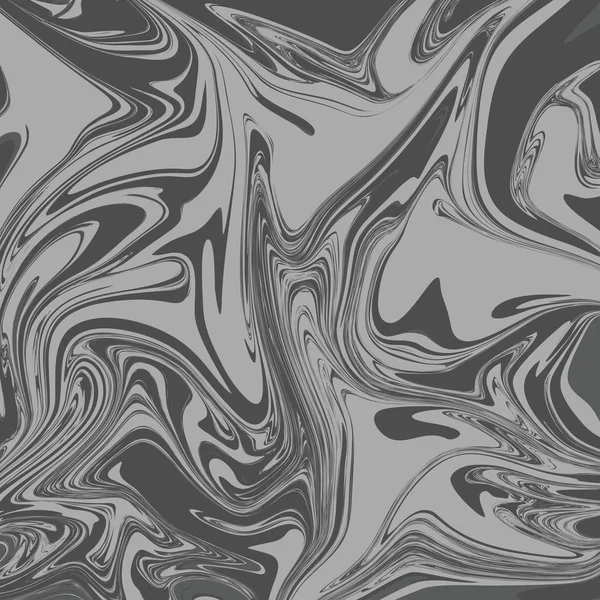 Fond de marbre liquide gris fumée — Image vectorielle