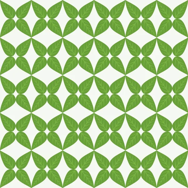 Yeşil yaprakları bir bahar yeşil arka plan