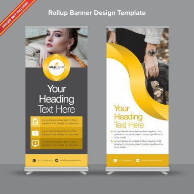 ROLLUP Banner modern soyut şekilleri ile tüm senin kapalı ve açık ihtiyaçlarını reklam veya promosyon bilgilerini görüntüleme bakmak.