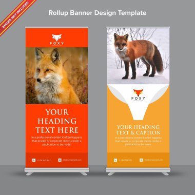 ROLLUP Banner paslı turuncu gölge ile tüm senin kapalı ve açık ihtiyaçlarını reklam veya promosyon bilgilerini görüntüleme bakmak.