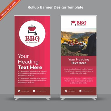 Kiraz tonları degrade toplaması afiş