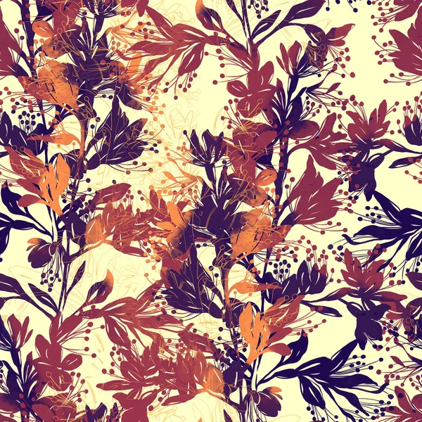 咲く栗の花とベージュ色の背景にあるおしべ — ストック写真