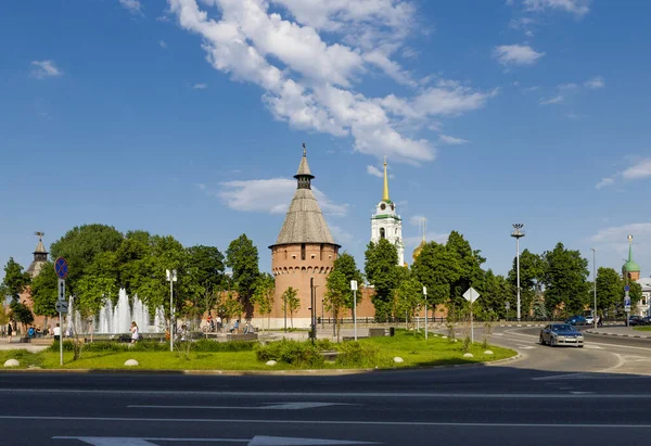 Zabytki Miasta Tula Letni Słoneczny Dzień — Zdjęcie stockowe