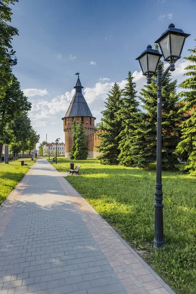 Tula Stad Sevärdheter Sommar Solig Dag Stockfoto