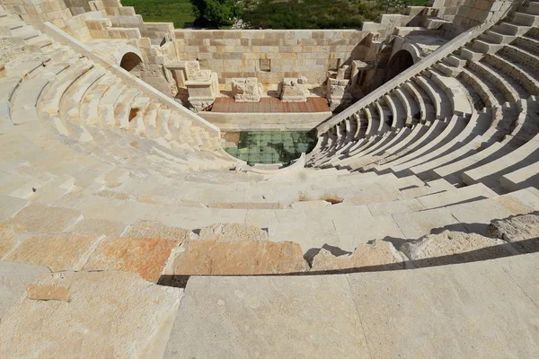 Budynek Zgromadzenia Buleuterion Lycian Dnia Pod Koniec Okresu Hellenistycznego Patara — Zdjęcie stockowe