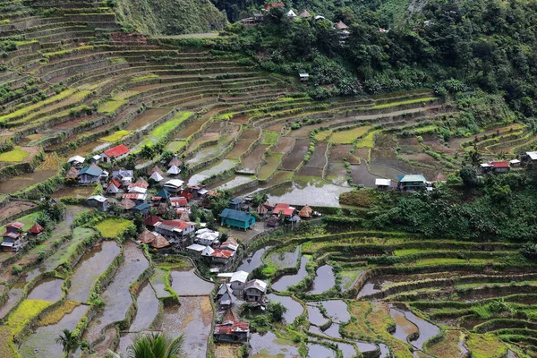 Batad Byn Kluster Del Rice Terraces Philippine Cordilleras Unesco Världsarv — Stockfoto