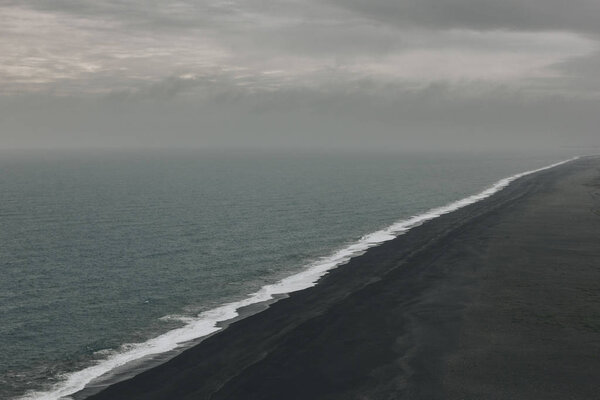 black sand