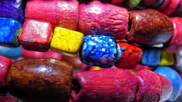 Pierres Multicolores Sur Bracelet — Photo