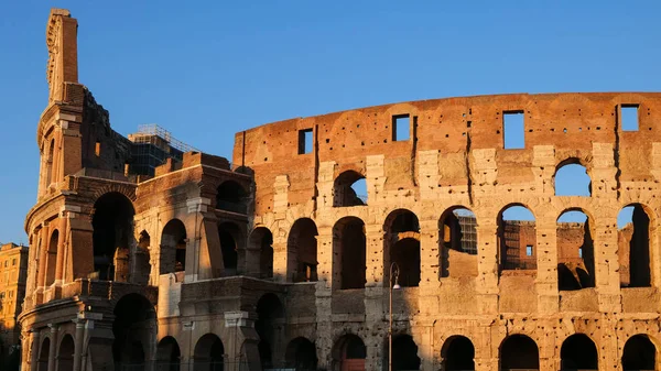 Arquitetura Roma Antiga Escavação Roma Itália — Fotografia de Stock