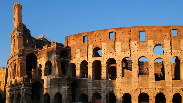 Arquitetura Roma Antiga Escavação Roma Itália — Fotografia de Stock